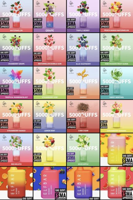 Elf Bar BC5000 Dubai UAE