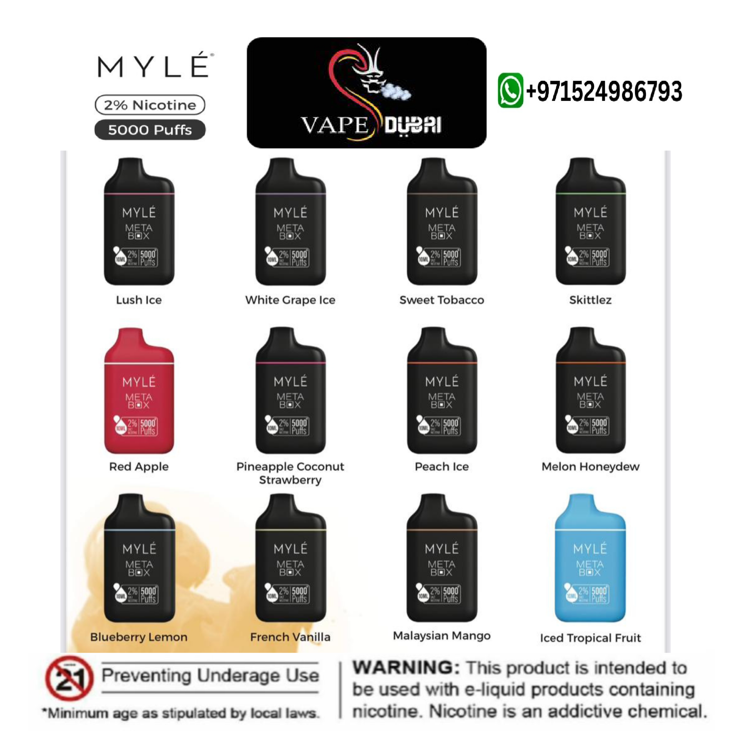 MYLE META BOX 5000 PUFFS RECHARGEABELE DISPOSABLE VAPE MYLE META BOX 5000 PUFFS RECHARGEABELE DISPOSABLE VAPE