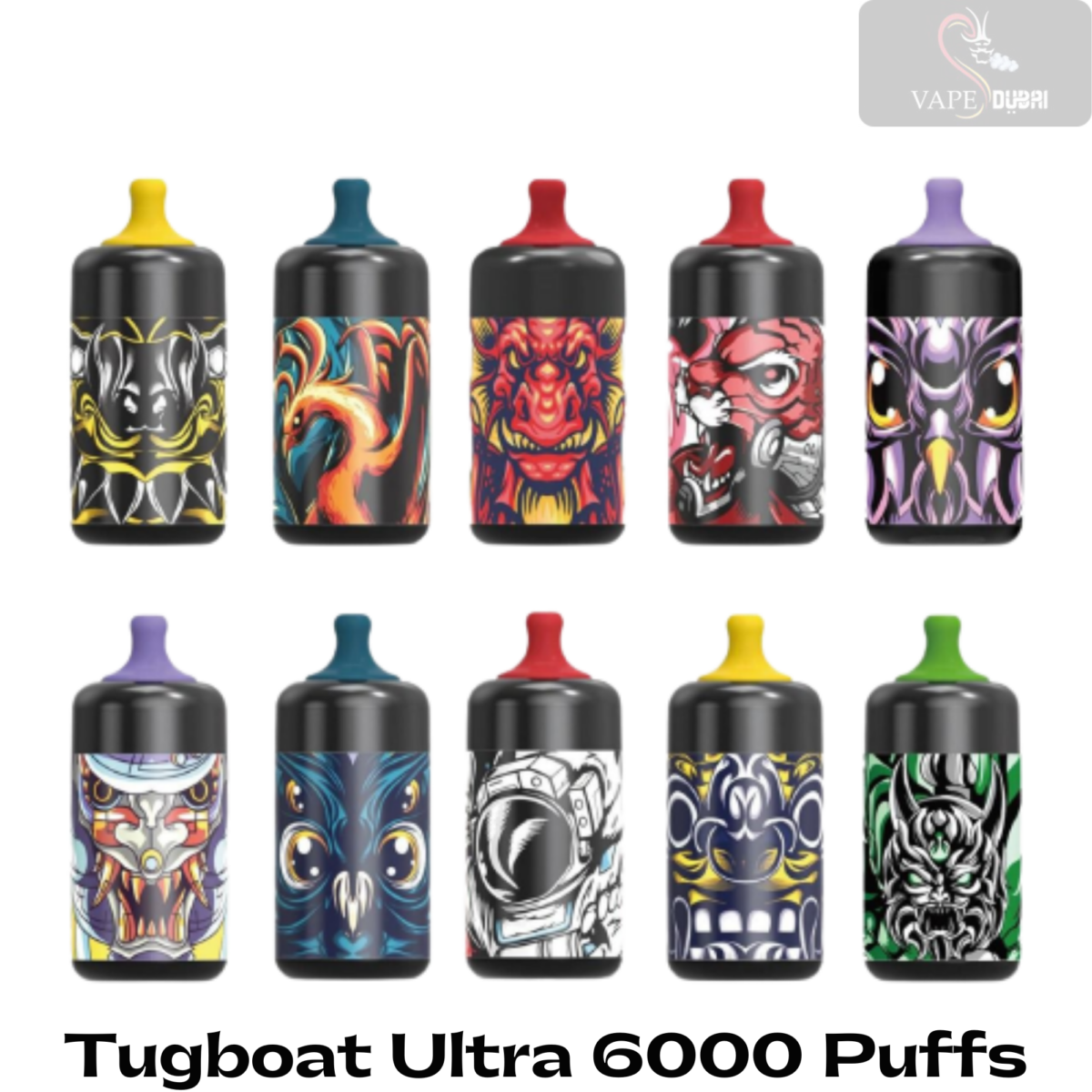 Tugboat Ultra 6000 Puffs Rechargeable Disposable Vape UAE