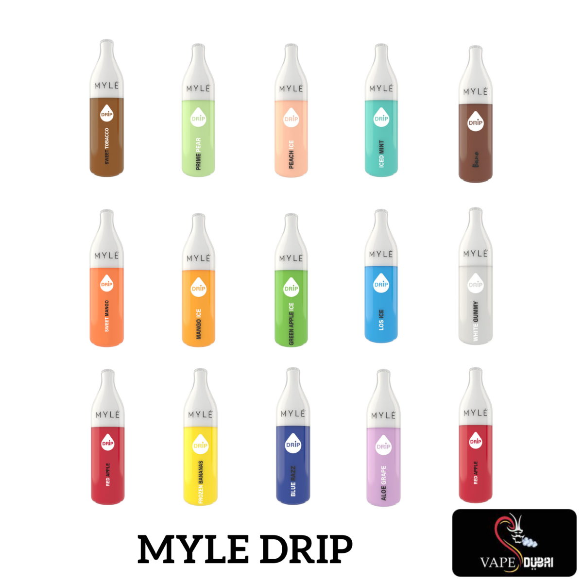 Myle Drip 2000 Puffs Disposable VapeMyle Drip 2000 Puffs Disposable Vape