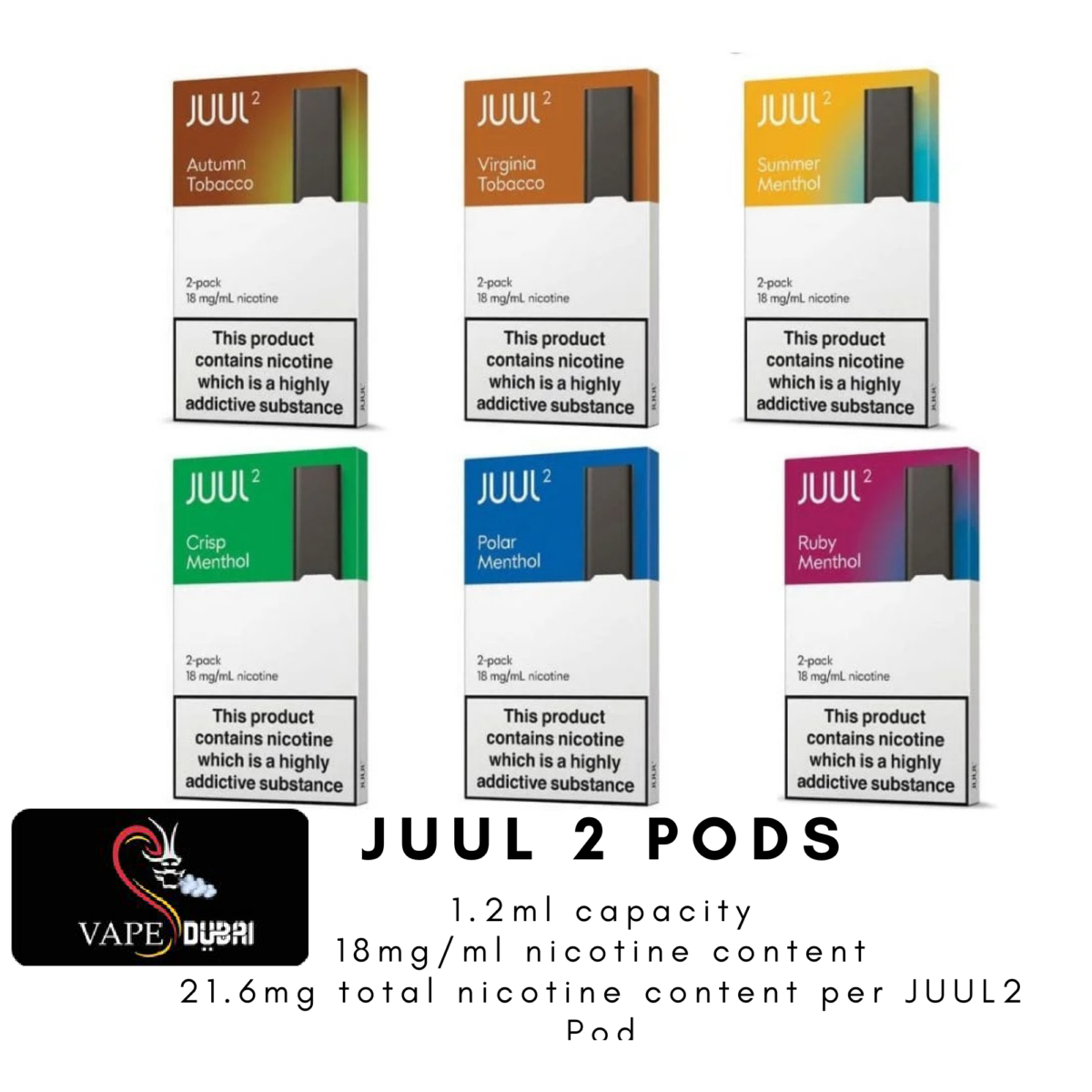 Juul 2 Pods & Device All in One Dubai