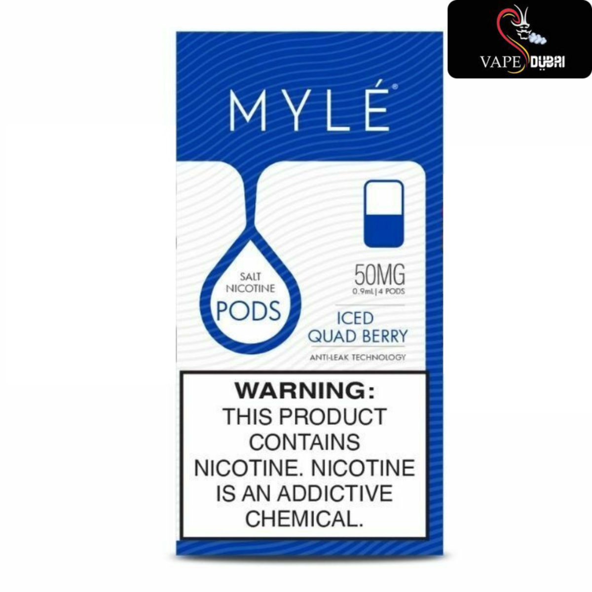 MYLÉ V4 Iced Quad Berry Pods Flavor in Dubai