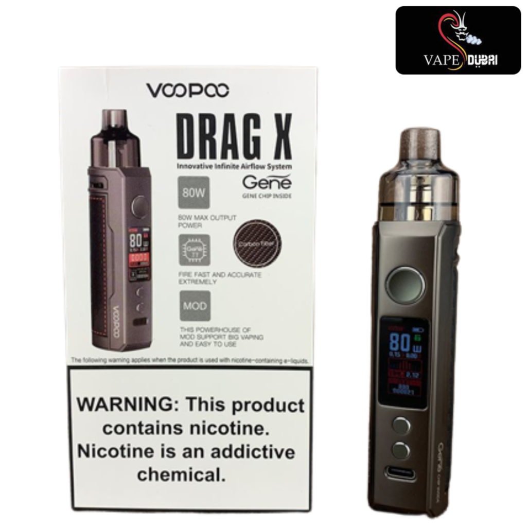 BEST VOOPOO DRAG X 80W PODS KIT IN UAE