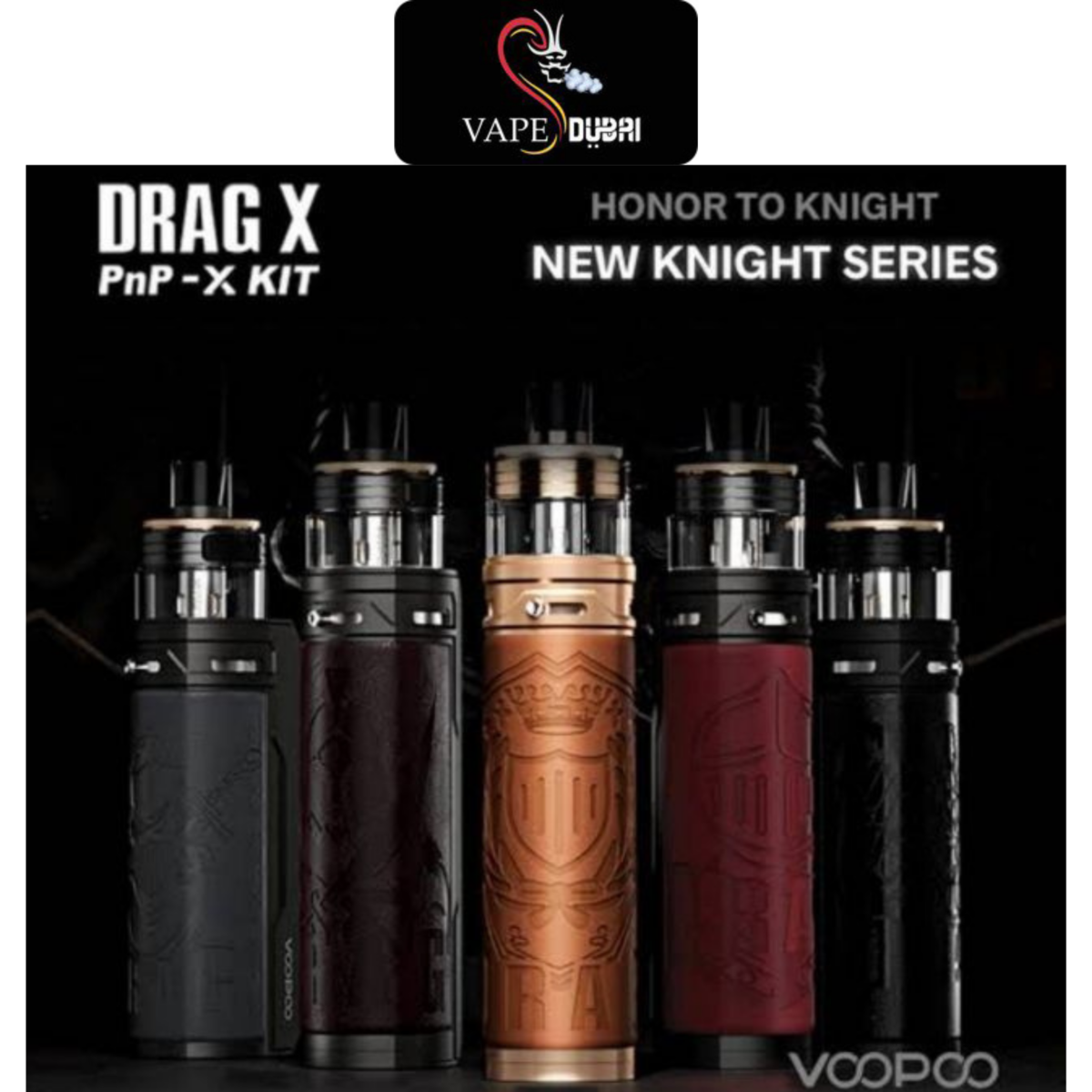 VOOPOO DRAG X/S PNP & PNP MTL POD SYSTEM