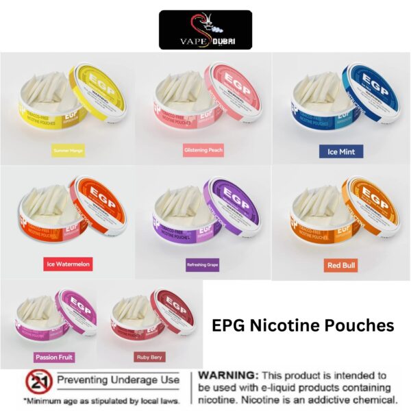 New EPG Nicotine Pouches