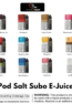 Pod Salt SUBO 3mg/50ml Eliquid Vape