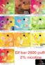 ELF BAR 2600 PUFFS DISPOSABLE VAPE IN UAE