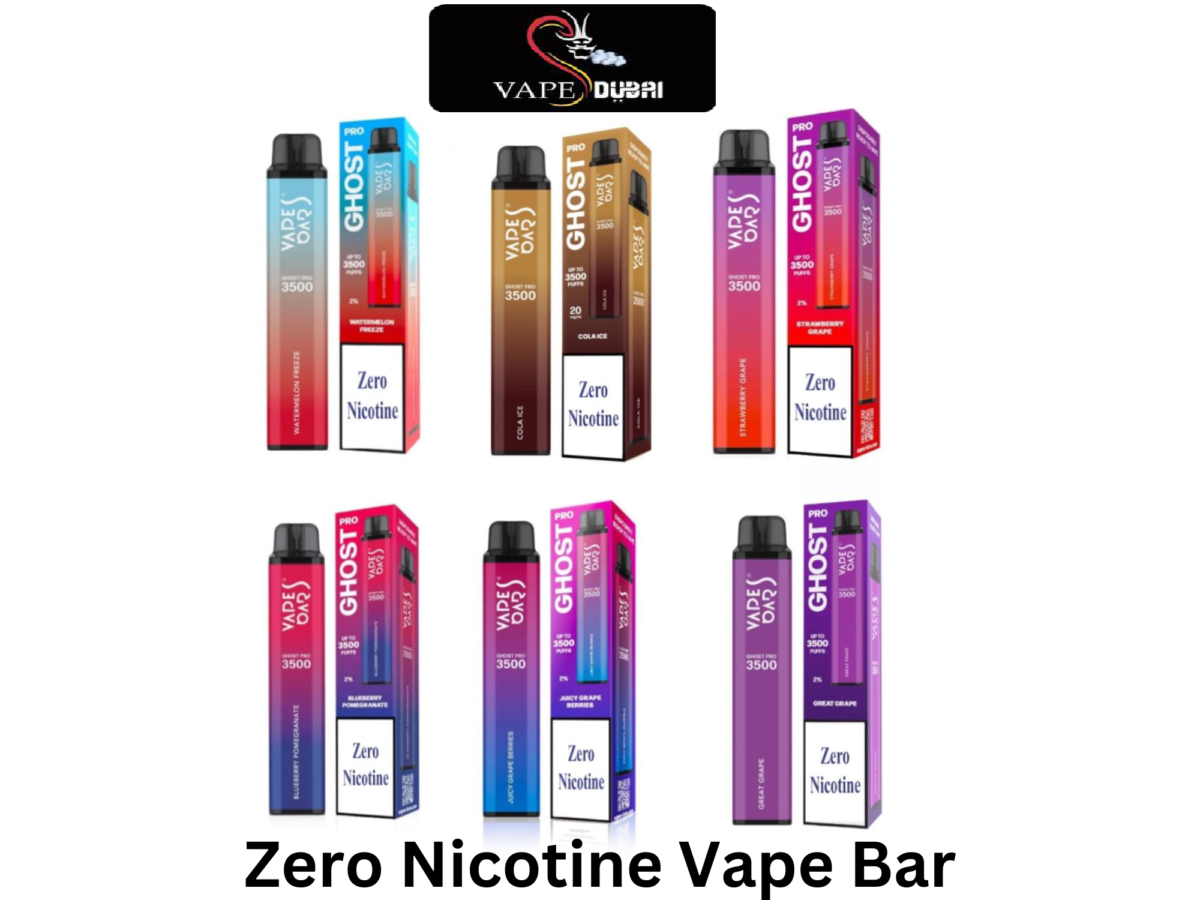 Best Vape Bar 3500 Ghost Pro Puffs Zero Nicotine