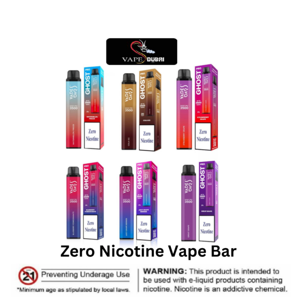 Vape Bar 3500 Ghost Pro Puffs Zero Nicotine