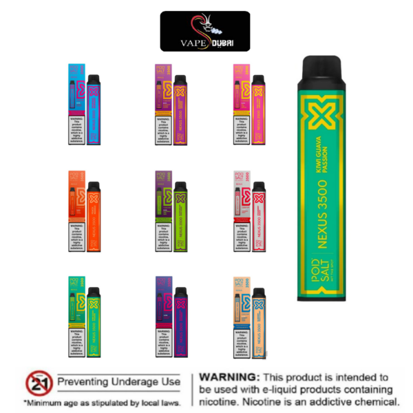 Pod Salt Nexus 3500 Puffs Disposable Vape Device