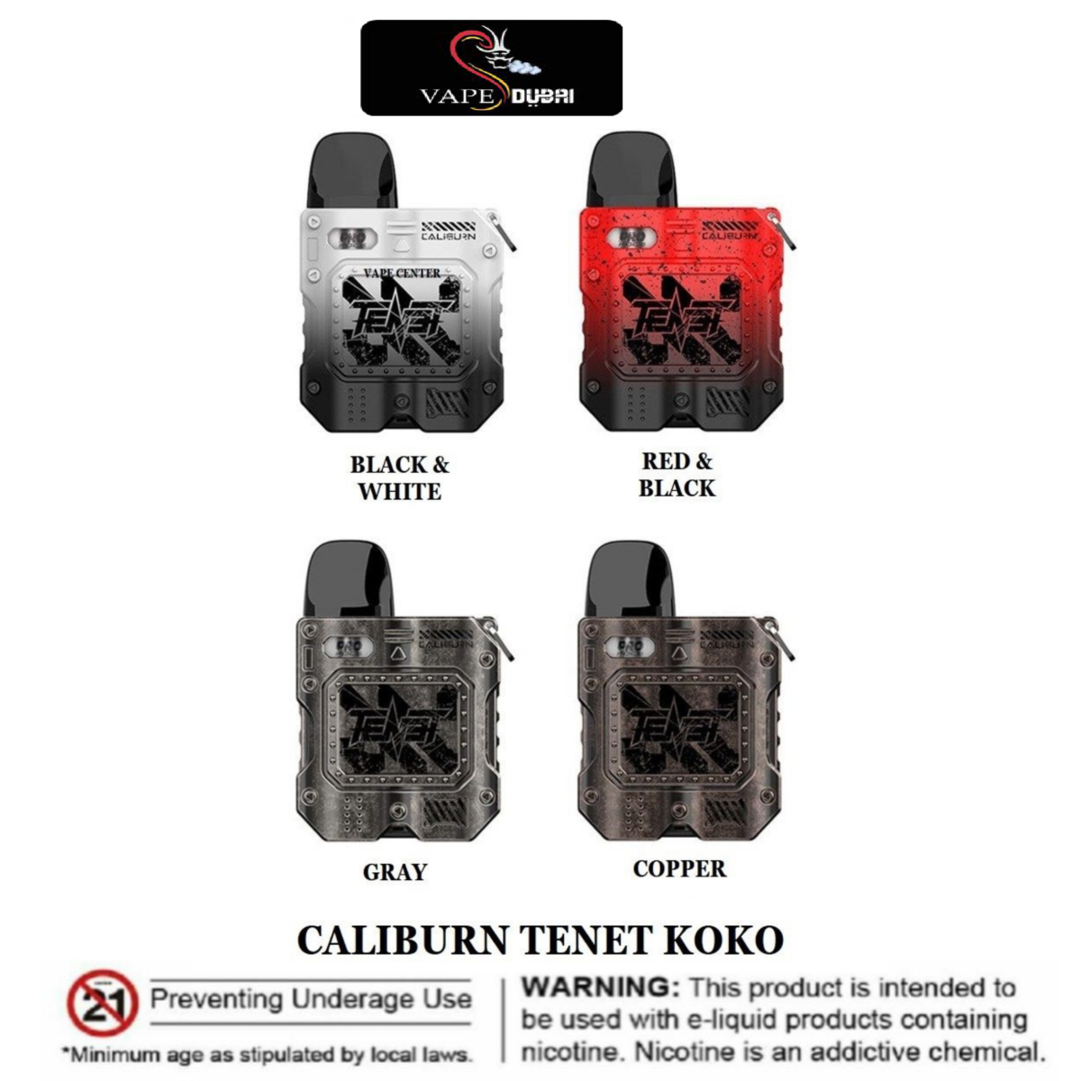 UWELL Caliburn Tenet KoKo Pod Kit Vape