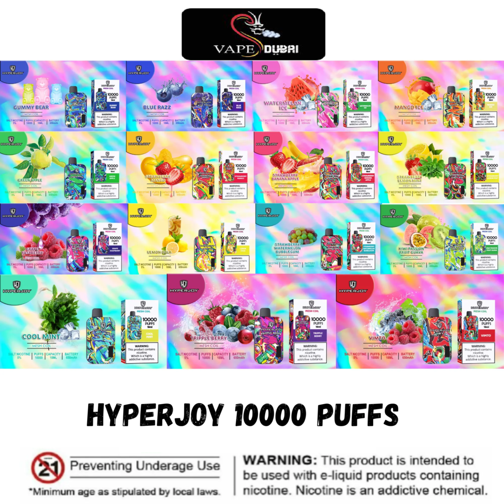 Best Hyperjoy 10000 Vape Puffs Disposable
