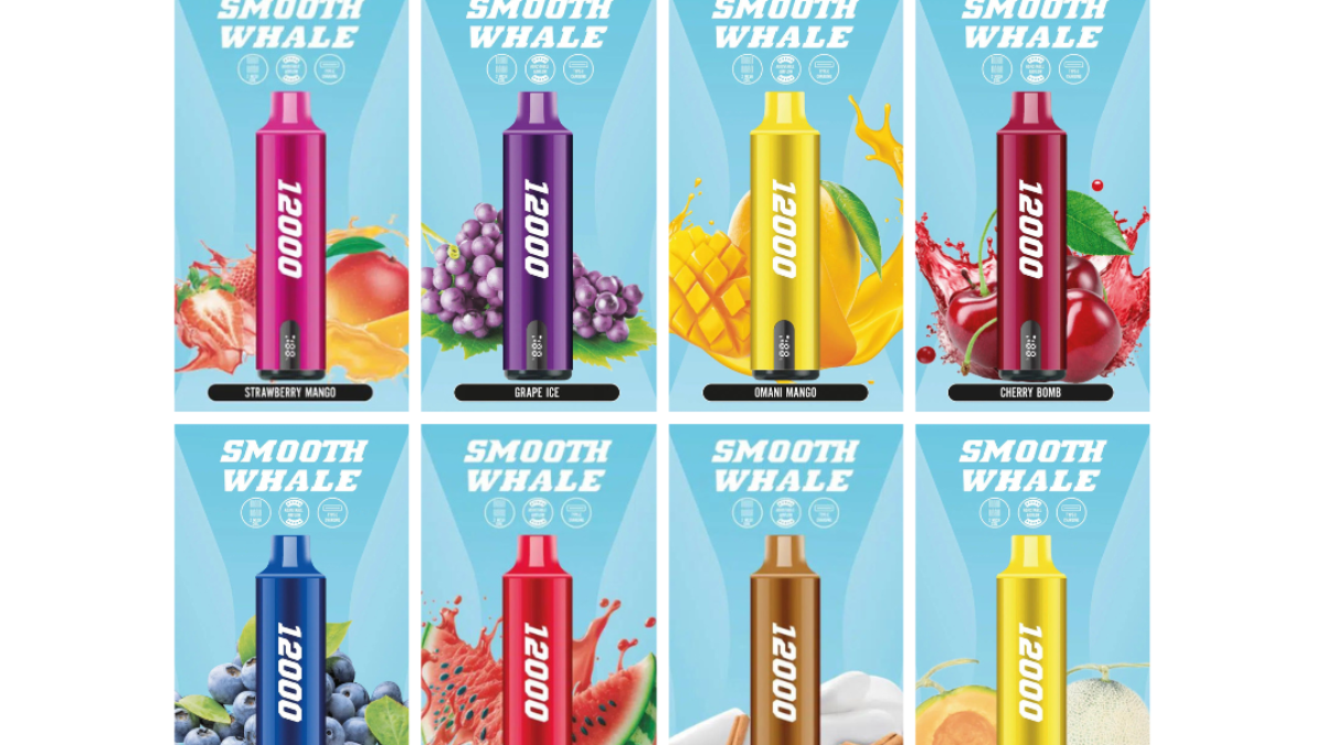 Best Smooth Whale 12000 Puffs Disposable Vape