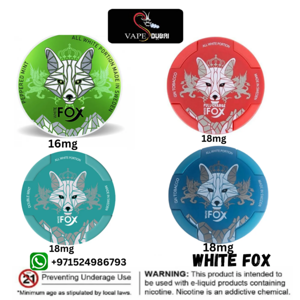 New White Fox Nicotine Pouches