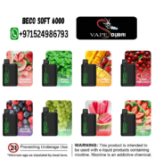 BECO Soft 6000 Disposable Vape in UAE