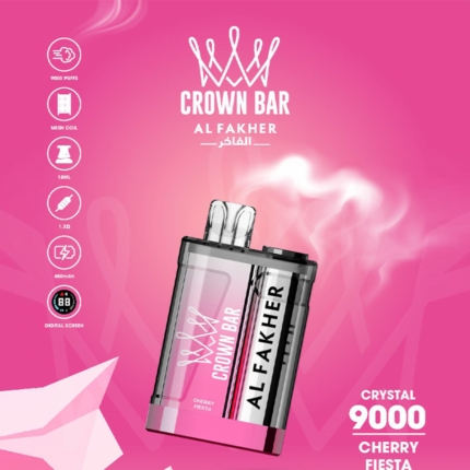 Al Fakher 9000 Puffs Crystal Crown Bar Disposable Vape