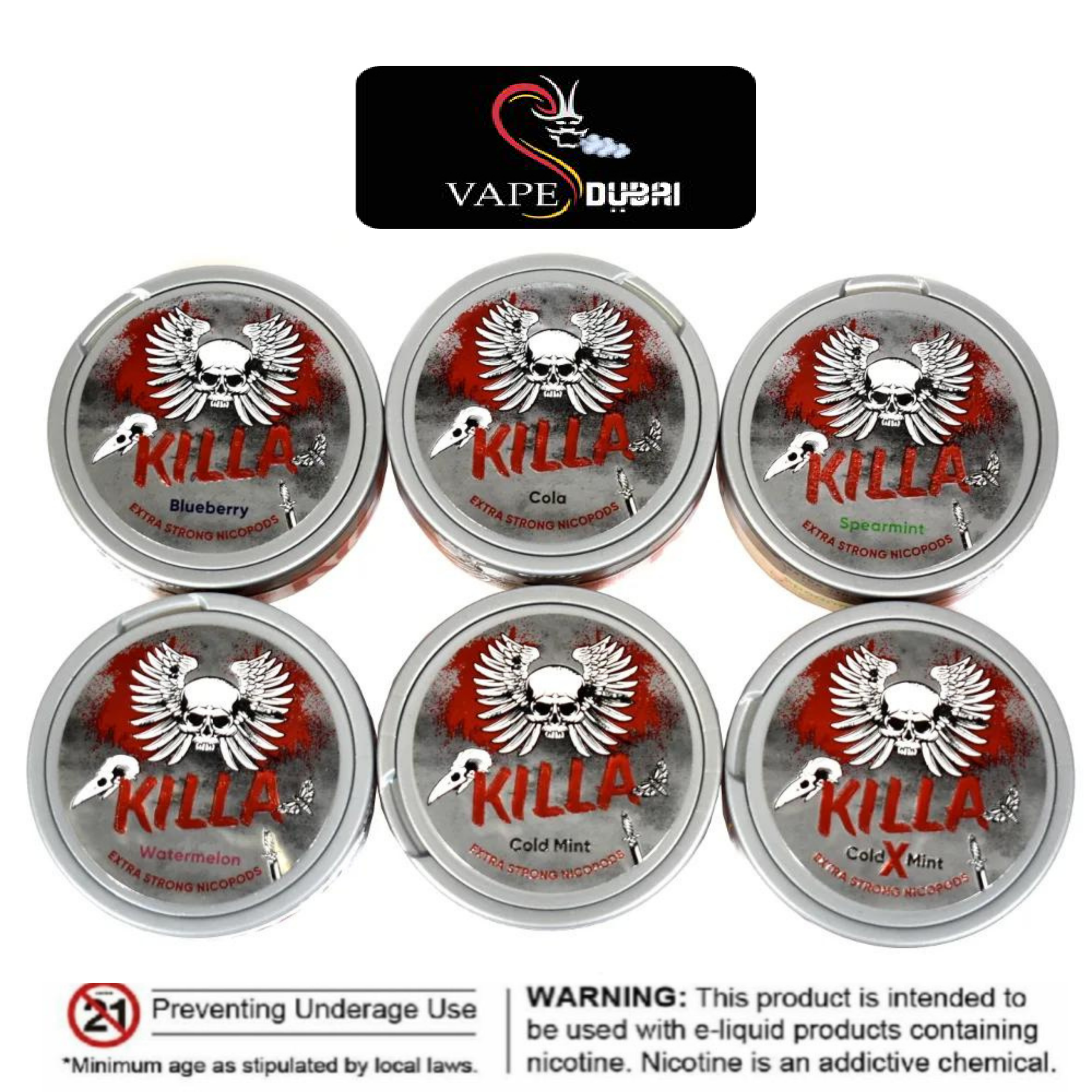 New Killa Nicotine Pouches 16mg New Killa Nicotine Pouches 16mg