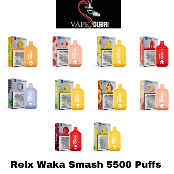 Relx Waka Smash 5500 Puffs Disposable Vape