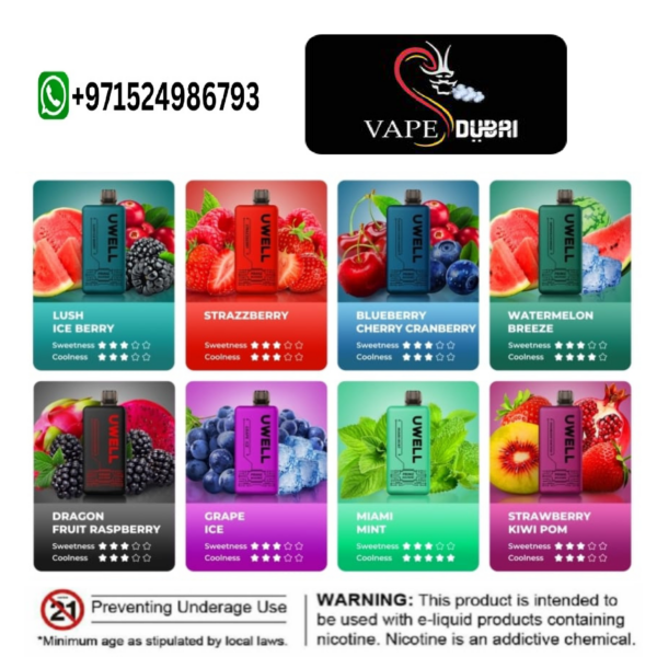 UWELL Prime BG12000 Disposable Vape