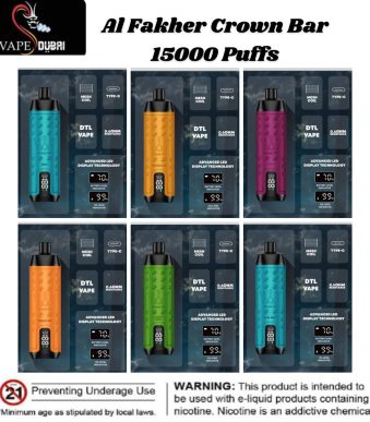 Al Fakher Crown Bar 15000 Puffs Disposable Vape