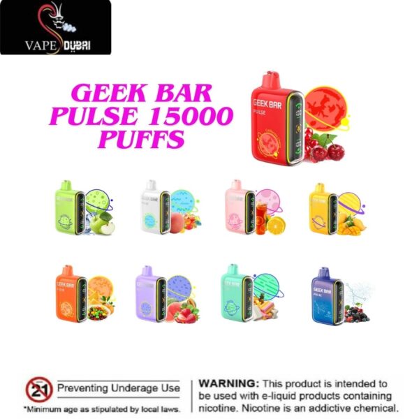 Geek Bar Pulse Disposable Vape 15000 Puffs