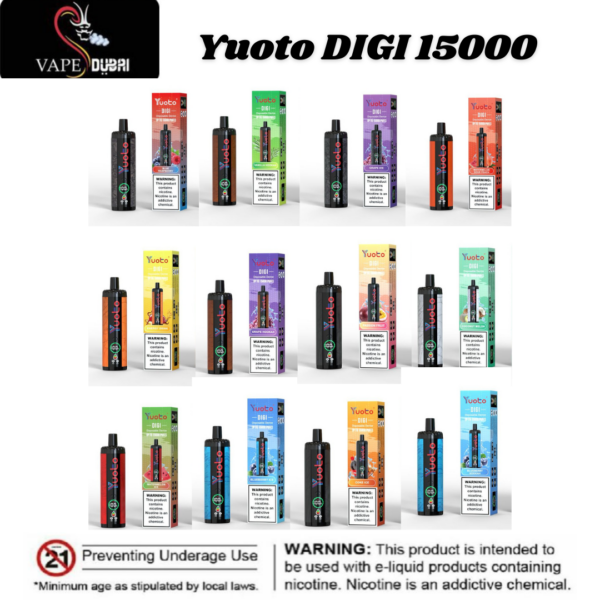 Yuoto DIGI 15000 Disposable Vape