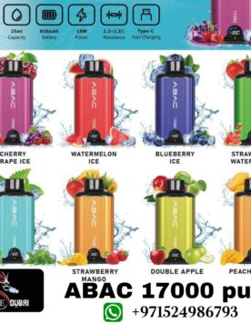 BEST ABAC Disposable Vape 17000 Puffs (Dual Mesh)