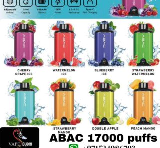 BEST ABAC Disposable Vape 17000 Puffs (Dual Mesh)