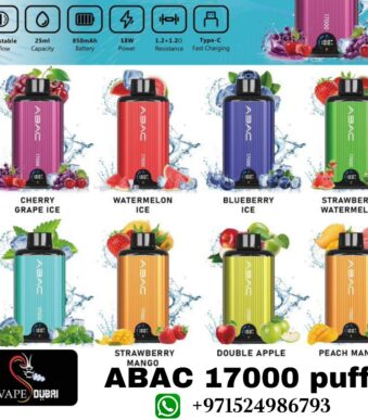 BEST ABAC Disposable Vape 17000 Puffs (Dual Mesh)