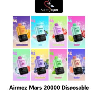 Brand: Airmez Model: Mars 20000 Prefilled Capacity: Tbd Battery Capacity: 800mah Rechargeable (USB Type-c) Max Puffs: 20000 (Normal Mode) | 10000 (Mars Mode) Nicotine Strength: 5% (50mg)