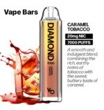 Vapes Bars Diamond 7000 Puffs Disposable Vape