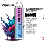 Vapes Bars Diamond 7000 Puffs Disposable Vape