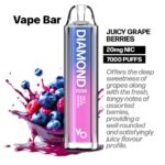 Vapes Bars Diamond 7000 Puffs Disposable Vape