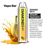 Vapes Bars Diamond 7000 Puffs Disposable Vape