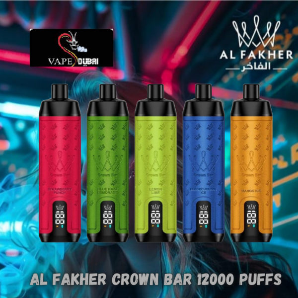 Al Fakher Crown Bar 12000 Puffs Disposable Vape