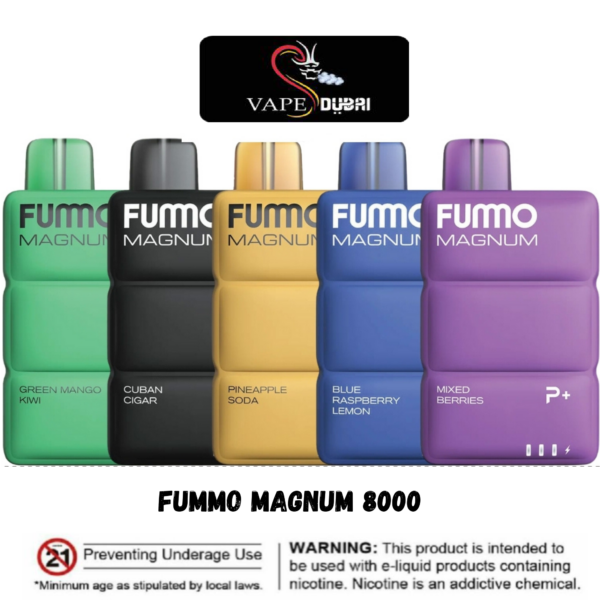 Fummo Magnum 8000 Puffs Disposable Vape in Dubai