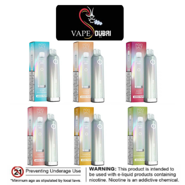 Pod Salt Pearl Bar 6000 Puffs Disposable