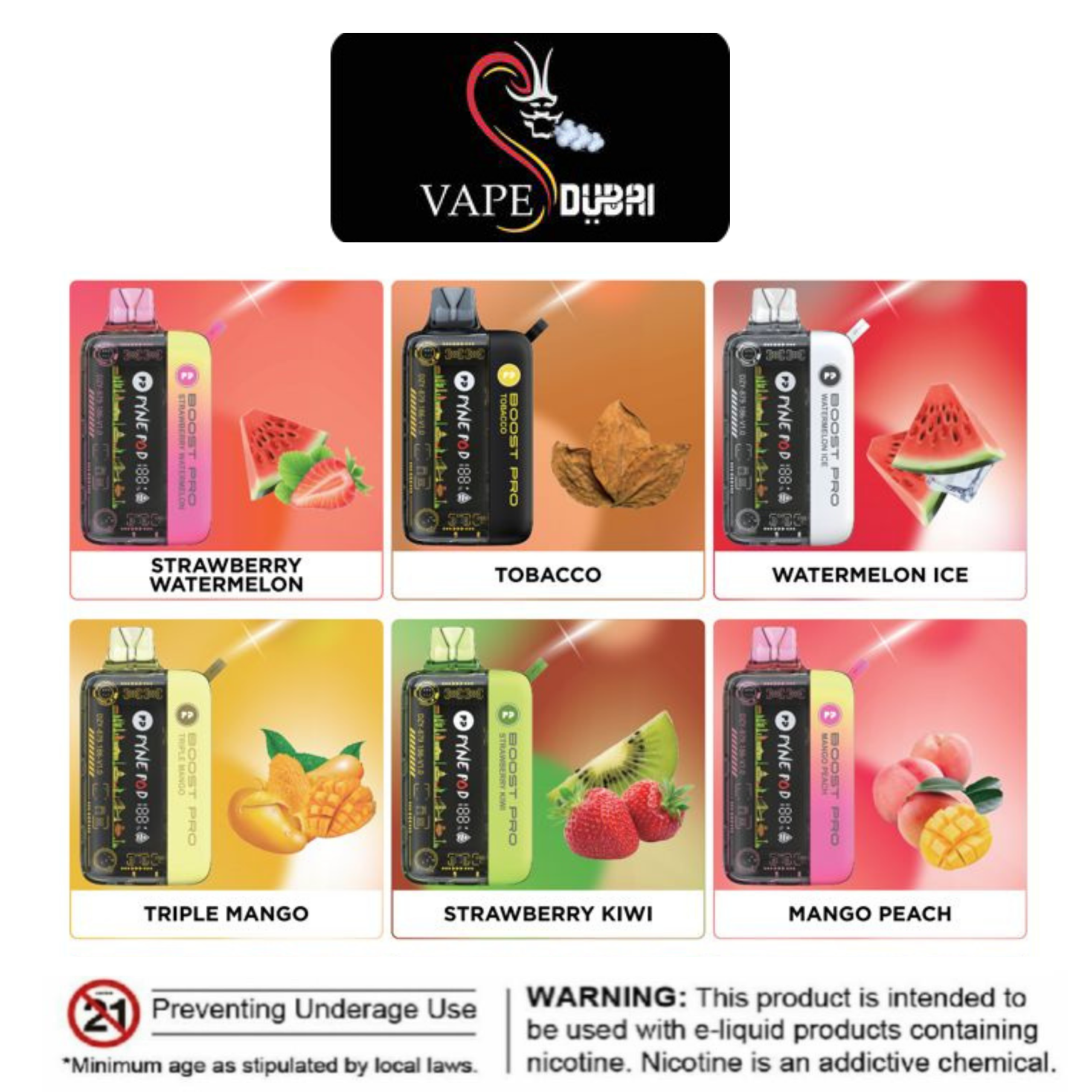 Pyne Pod Boost Pro 20000 Disposable Vape Pyne Pod Boost Pro 20000 Disposable Vape