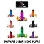 Umivape U Bar 18000 Puffs Disposable Vape