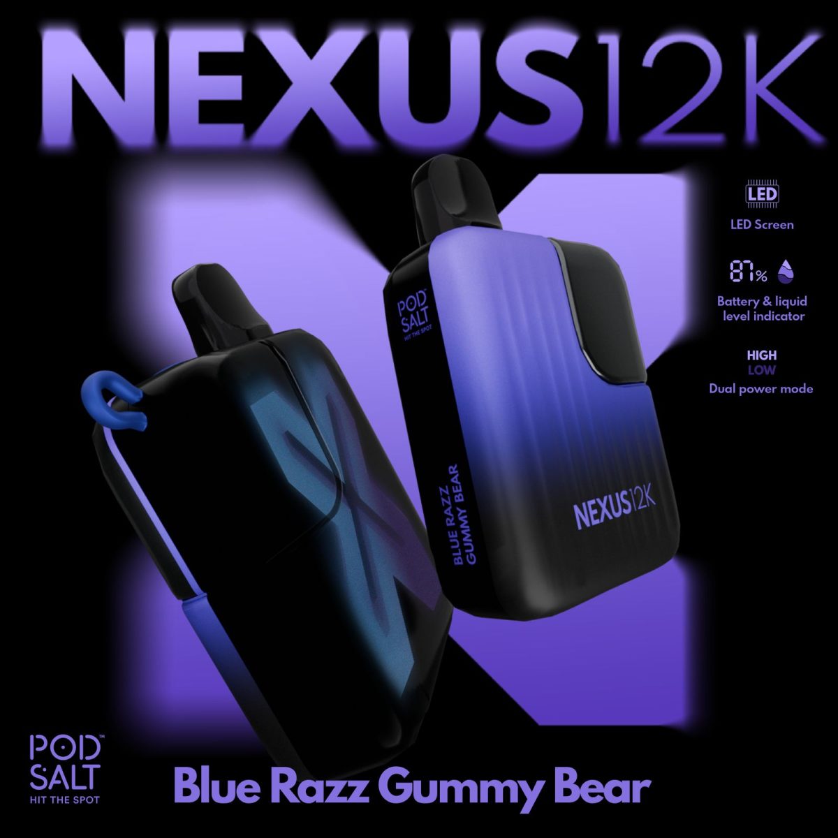 Pod Salt Nexus Disposable Vape 12000 Puffs