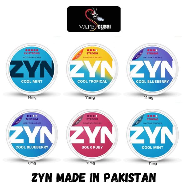 ZYN Nicotine Pouches/Snus (Made in Pakistan)