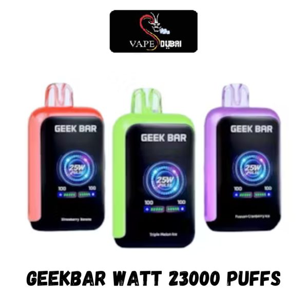 Geek Bar Watt 23000 Puffs Disposable Vape In Dubai