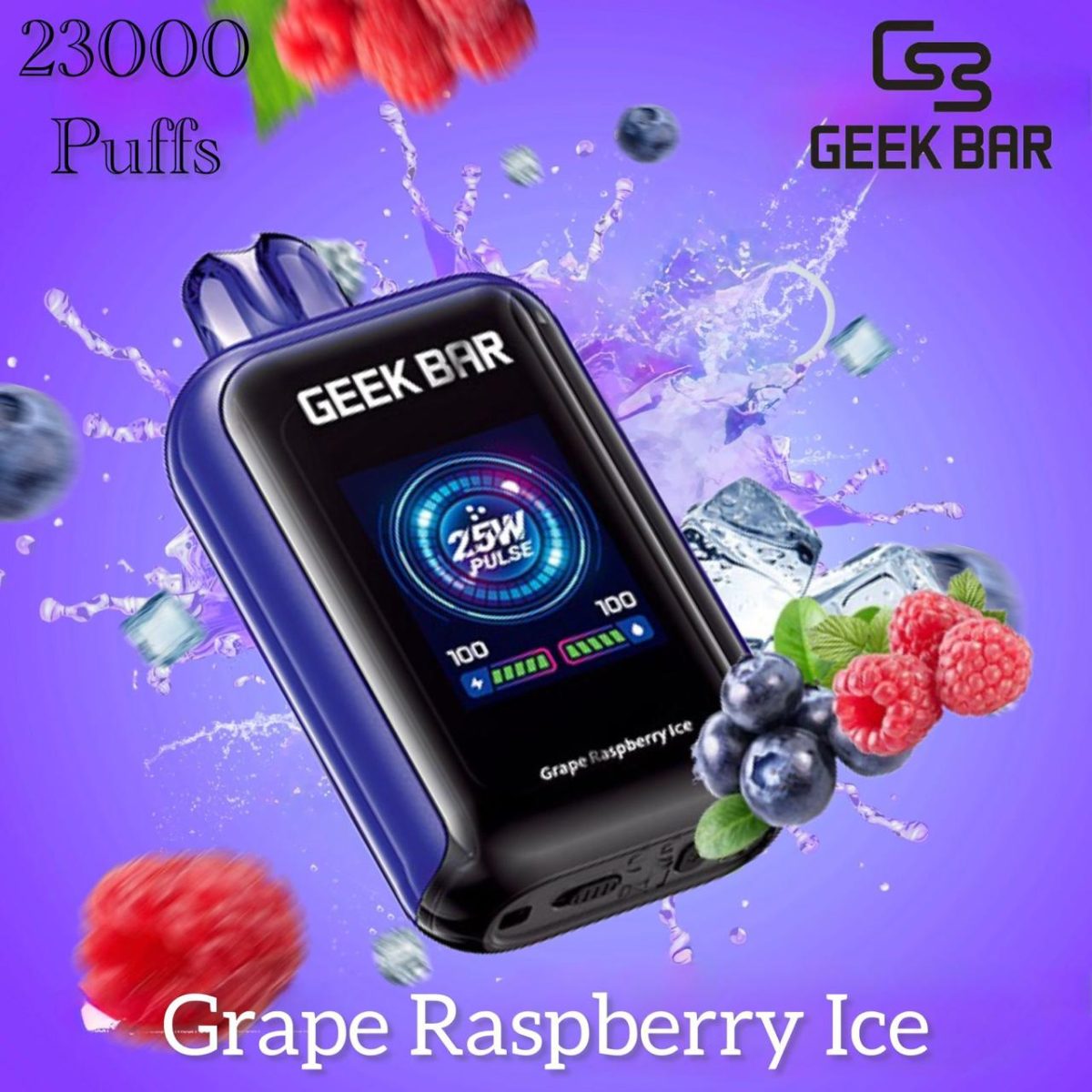 Geek Bar Watt 23000 Puffs Disposable Vape In Dubai