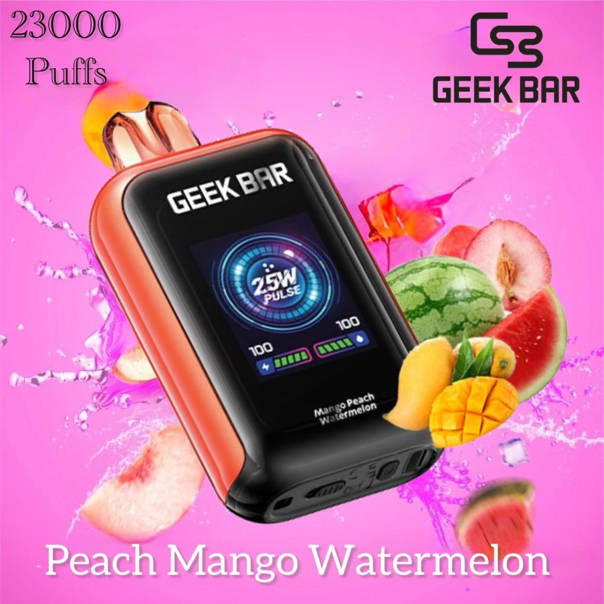 Geek Bar Watt 23000 Puffs Disposable Vape In Dubai