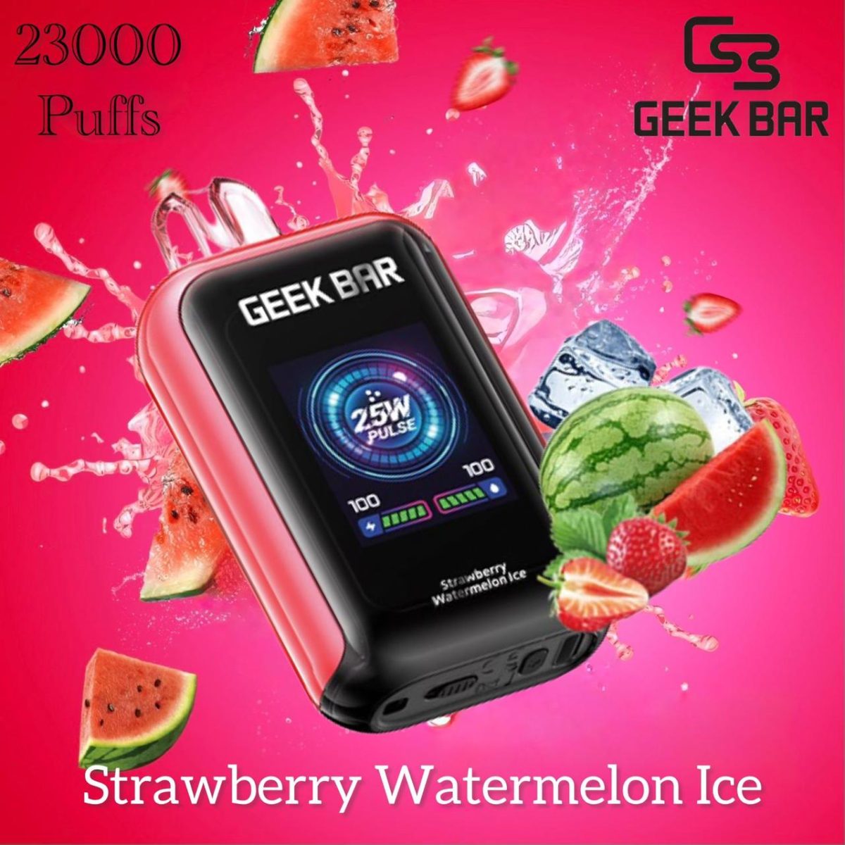 Geek Bar Watt 23000 Puffs Disposable Vape In Dubai