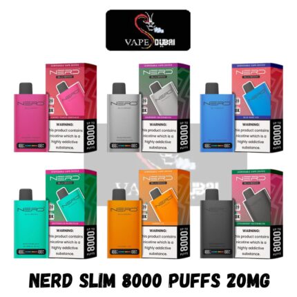 Nerd Slim 8000 Puffs Disposable Vape in Dubai