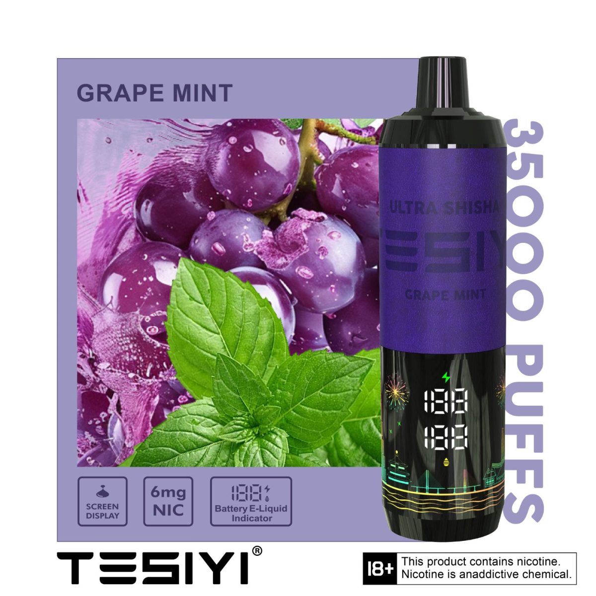 TESIYI 35000 Puffs Disposable Vape In Dubai