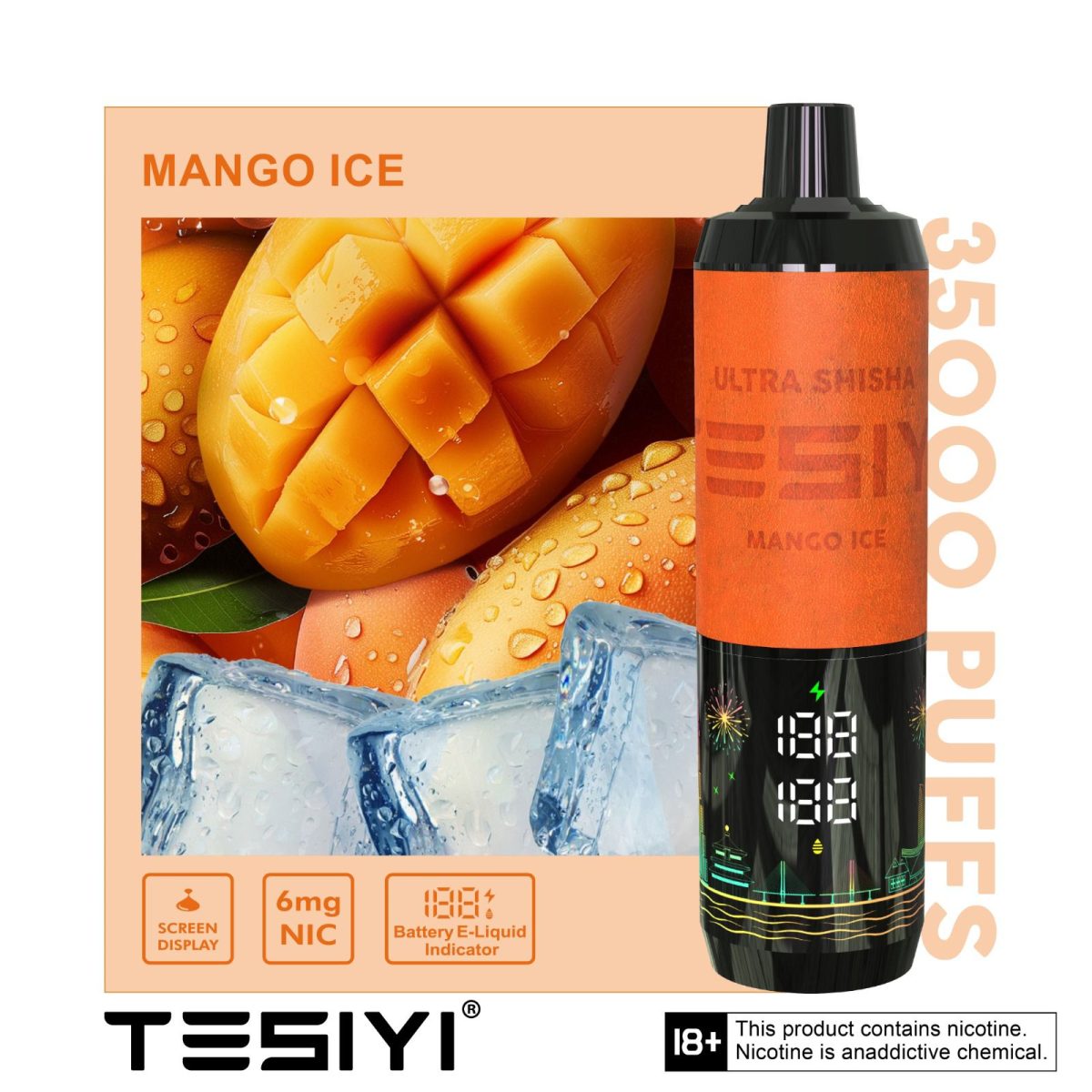 TESIYI 35000 Puffs Disposable Vape In Dubai
