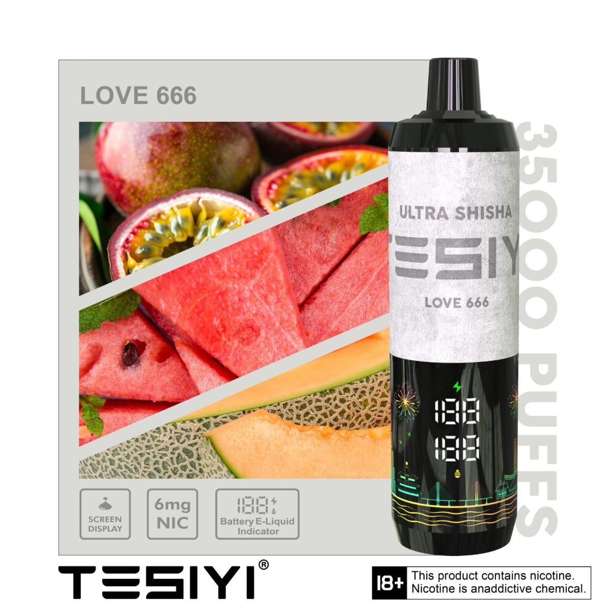 TESIYI 35000 Puffs Disposable Vape In Dubai