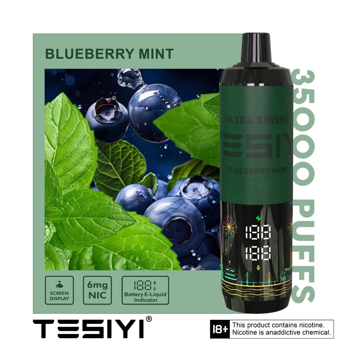 TESIYI 35000 Puffs Disposable Vape In Dubai
